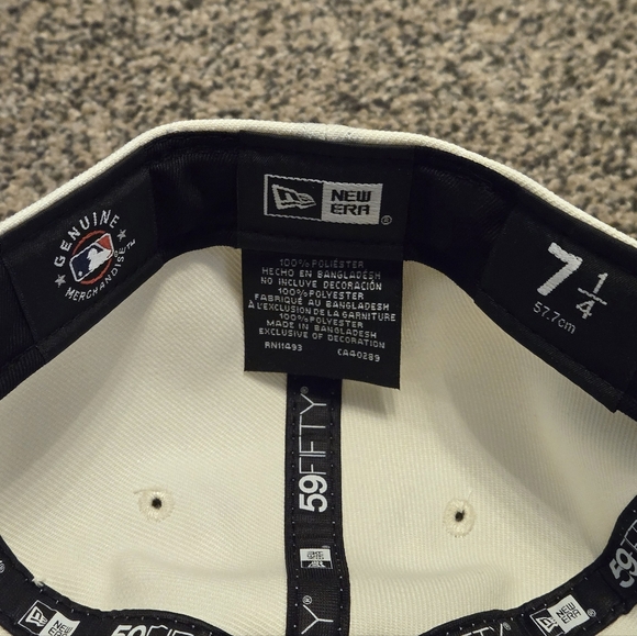 Oakland A's New Era 59fifty Fitted Hat (7 1/4) NEW! - Picture 4 of 5